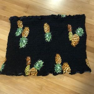 pineapple tube top